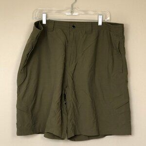 EXOFFICIO Olive Cargo Hiking Shorts XL (40"-44")